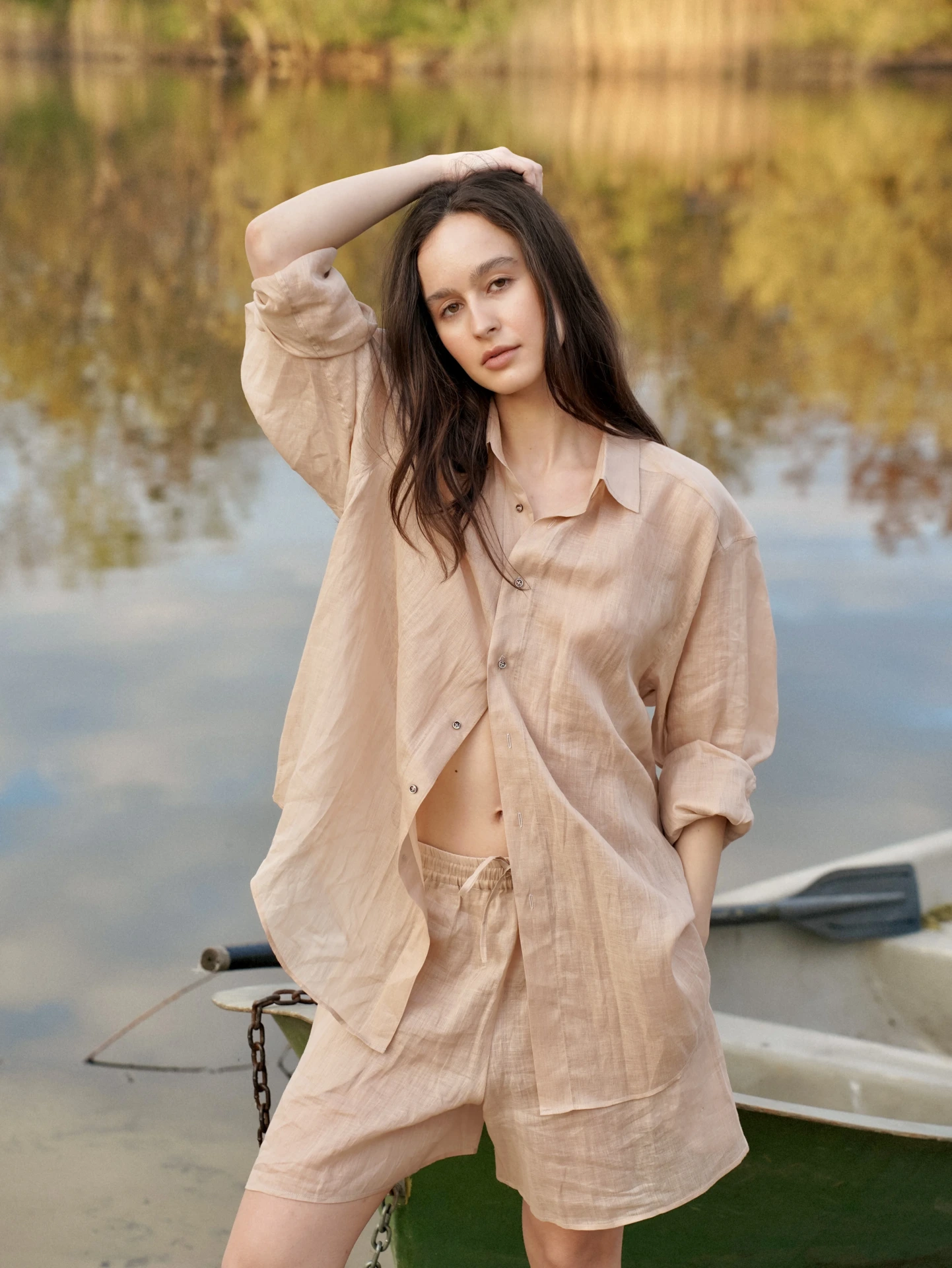 Сорочка oversize із кропиви Rami